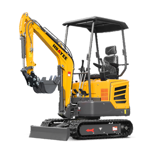 Minikotró 10,2 kW, sárga, HY18D1